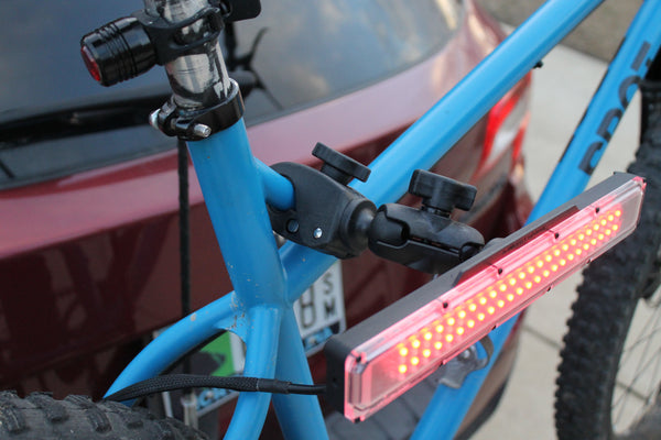 Beacon Brake, Tail, Turn Light Assembly (universal bike rack mount)